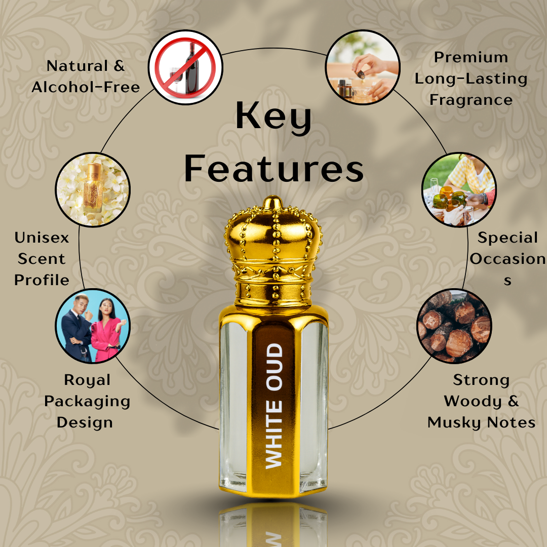 White Oud Attar – 18ML